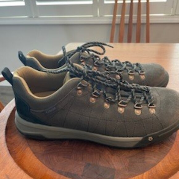 Oboz Beale Low Casual Suede Shoes Gray Men's Sz 11 Excellent - Picture 1 of 10